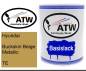 Preview: Hyundai, Buckskin Beige Metallic, TE: 1L Lackdose, von ATW Autoteile West.